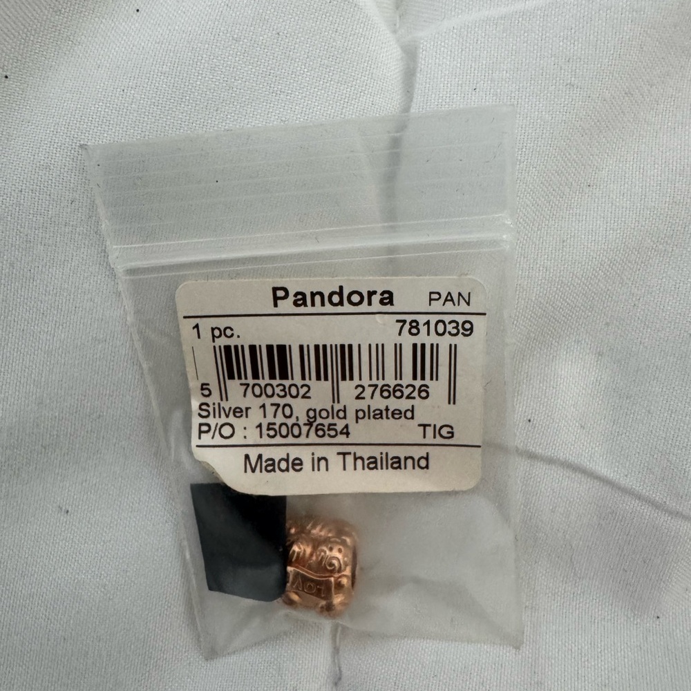 Pandora Rose Gold Family Charm